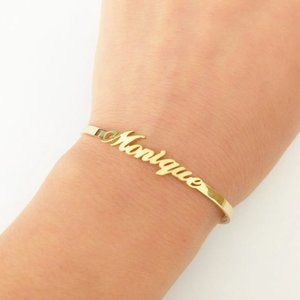 Custom Name Bracelet Personalized Jewelry Fashion